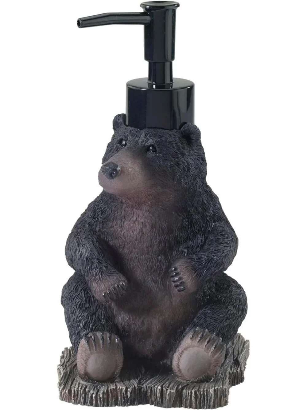 Resin Soap Dispenser & Lotion Pump - Animal Bathroom Decor, Refillable, Durable